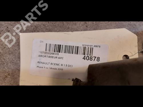 Right rear shock absorber RENAULT SCÉNIC III (JZ0/1_) 1.5 dCi | BP9612461M19 