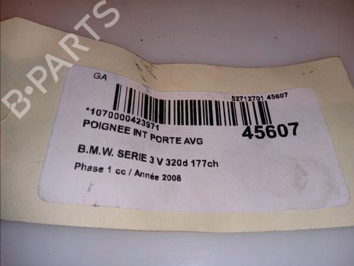 Front left interior door handle BMW 3 (E90) 320 d | BP12128818I13 - Image 2