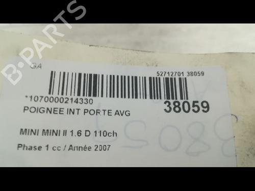 Used Front left interior door handle MINI MINI (R56) Cooper D (109 hp) 23175945