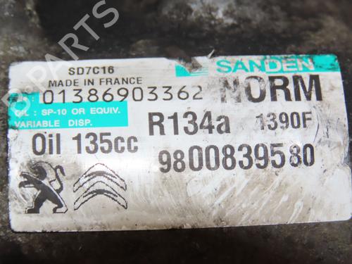 AC compressor CITROËN C4 Picasso I MPV (UD_) 1.6 HDi 110 | BP29415124M34 