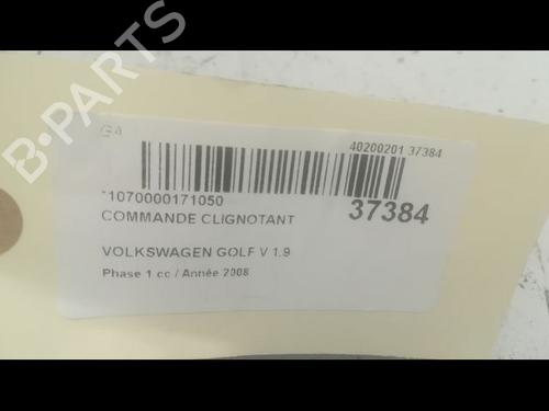 Used Steering column stalk VW GOLF V (1K1) 1.9 TDI (105 hp) 9601985