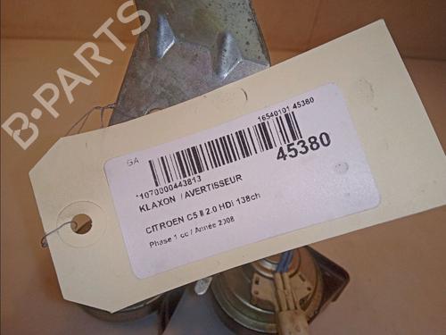 Used Horn Horn CITROËN C5 III (RD_) 2.0 HDi (RDRHD8, RDRHDJ, RDRHR8, RDRHRJ) (136 hp) 14950443 14950443