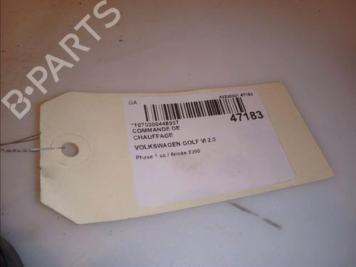 Climate control VW GOLF VI (5K1) 2.0 TDI | BP14951066I5 
