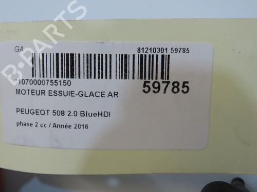Used Rear wiper motor Rear wiper motor PEUGEOT 508 SW I (8E_) 2.0 HDi 180 RXH (181 hp) 40026410 40026410
