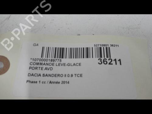 Used Switch DACIA SANDERO II TCe 90 (B8M1, B8MA, B8AC) (90 hp) 9604478