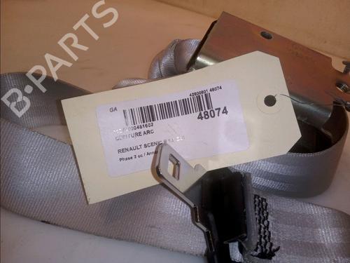 Rear center seatbelt RENAULT SCÉNIC III (JZ0/1_) 1.6 dCi (JZ00, JZ12) | BP15076757I27
