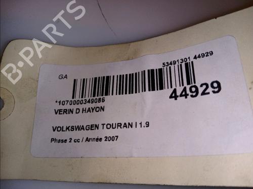 Tailgate lift support VW TOURAN (1T1, 1T2) 1.9 TDI | BP14880137C138 