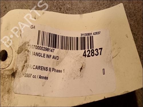 Right front suspension arm KIA CARENS II MPV (FJ) 2.0 CRDi K2FA34300