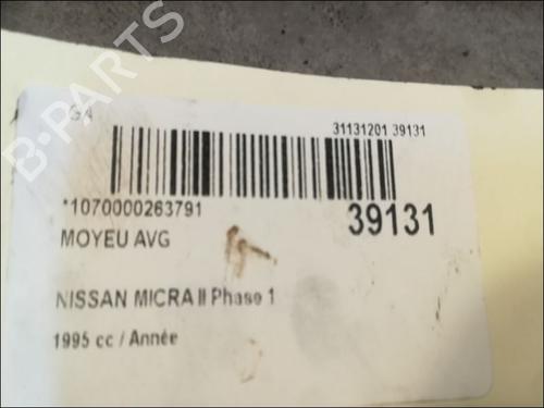 Used Right front steering knuckle NISSAN MICRA II (K11) 1.3 i 16V (HK11) (75 hp) 14876089