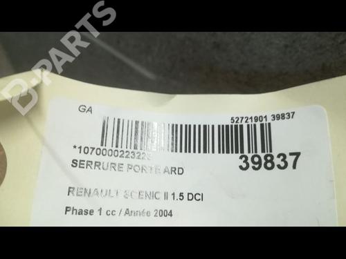 Rear right lock RENAULT SCÉNIC II (JM0/1_) 1.5 dCi (JM02, JM13) | BP9606745C99 