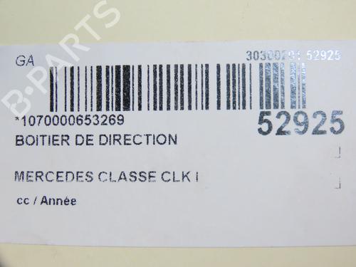 Used Steering rack MERCEDES-BENZ CLK (C208) CLK 230 Kompressor (208.347) (193 hp) 28829612