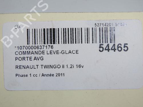 Left front window switch RENAULT TWINGO II (CN0_) 1.2 16V (CN04, CN0B) | BP31120888I27  - Image 5