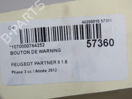 Warning PEUGEOT PARTNER Tepee 1.6 VTi | BP36310441I22  - Image 5