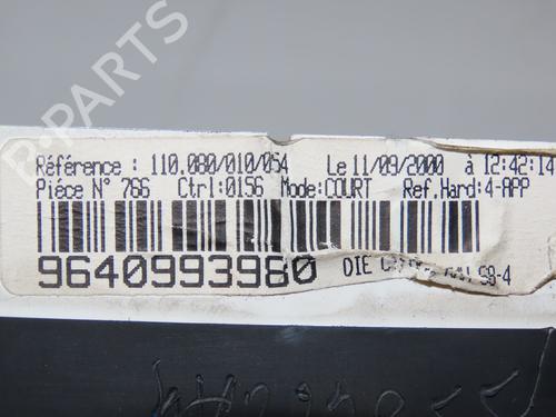 Instrument cluster CITROËN SAXO (S0, S1) 1.5 D | BP31120506C47 