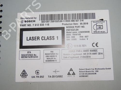 Radio NISSAN PULSAR Hatchback (C13) 1.2 DIG-T | BP38023751E6 - Image 3