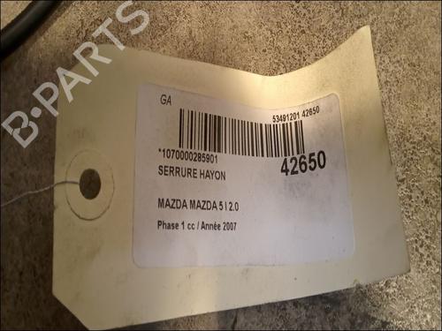 tailgate-lock-mazda-5-cr-20-cd-cr19-c24362310b-2005-2006-2007-2008-2009-2010-9614899 main image