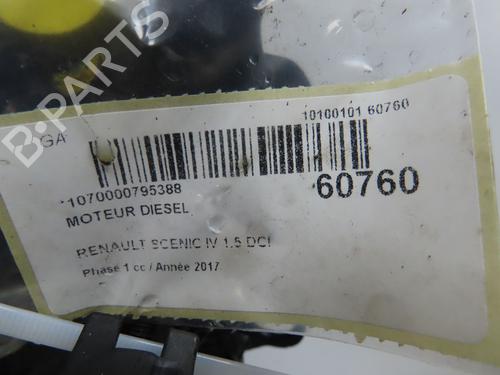 Used Engine Engine RENAULT SCÉNIC IV (J9_) 1.5 dCi 110 (110 hp) 40026263 40026263