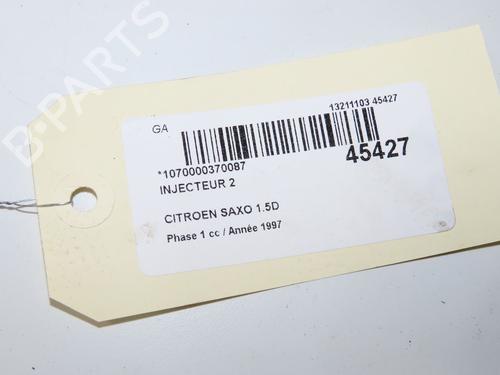 Inyector Inyector CITROËN SAXO (S0, S1) 1.5 D (57 hp) 34572800 34572800