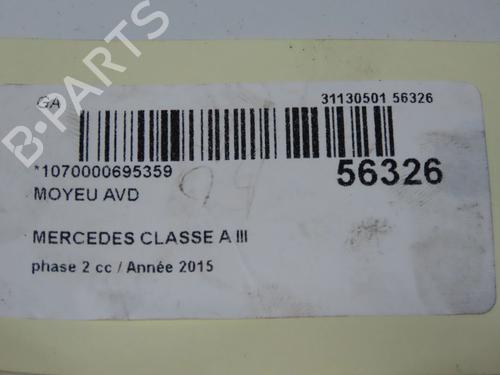 Venstre Styrespindel Lejehus MERCEDES-BENZ A-CLASS (W176) A 160 CDI / d (176.011) (90 hp) 31242486