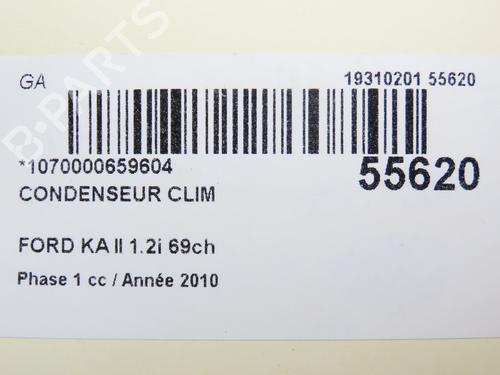 Used Heater matrix FORD KA (RU8) 1.2 (69 hp) 30333606