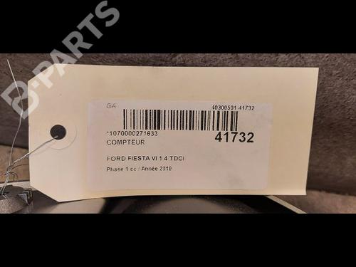 Kombiinstrument FORD FIESTA VI (CB1, CCN) 1.4 TDCi | BP9612716C47 