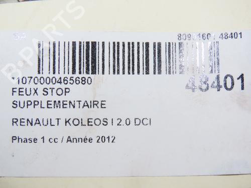 Third brake light RENAULT KOLEOS I (HY_) 2.0 dCi (HY0K) | BP28969703L11 