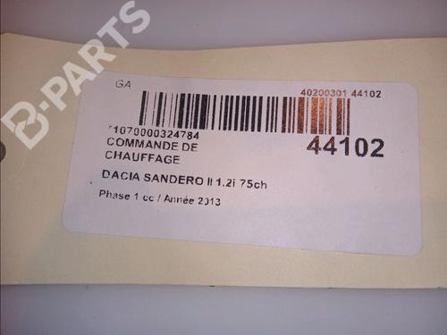 Climate control DACIA SANDERO II 1.2 | BP11101041I5 