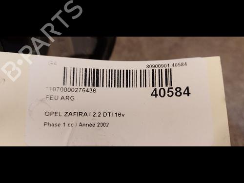 Used Left taillight OPEL ZAFIRA A MPV (T98) 2.2 DTI 16V (F75) (125 hp) 23178054