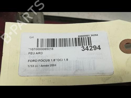 Used Right taillight FORD FOCUS I (DAW, DBW) 1.8 TDCi (115 hp) 9595353