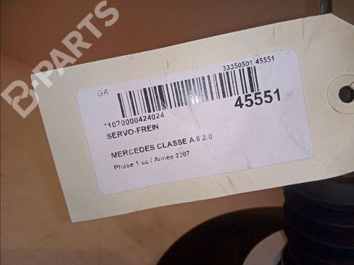 Servo brake MERCEDES-BENZ A-CLASS (W169) A 180 CDI (169.007, 169.307) | BP12128782M42 