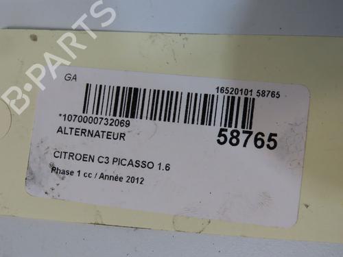 Alternator CITROËN C3 Picasso (SH_) 1.6 VTi 120 | BP36426814M7 - Image 5