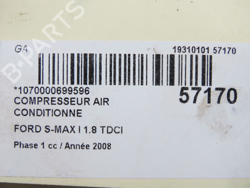 AC-Kompressor FORD S-MAX (WA6) 1.8 TDCi (125 hp) 31912107