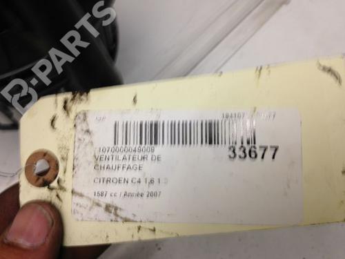 Heater blower motor CITROËN C4 I (LC_) 1.6 16V | BP9593919M62 
