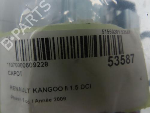 Used Hood RENAULT KANGOO / GRAND KANGOO II (KW0/1_) 1.5 dCi (KW0C, KW2C, KW4C) (106 hp) 28801880