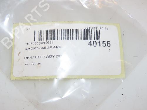 Højre bagtil støddæmper RENAULT TWIZY (MAM_) 80 (18 hp) 23173525