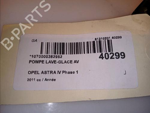 Washer pump OPEL ASTRA J (P10) 1.7 CDTI (68) | BP14881514E24 