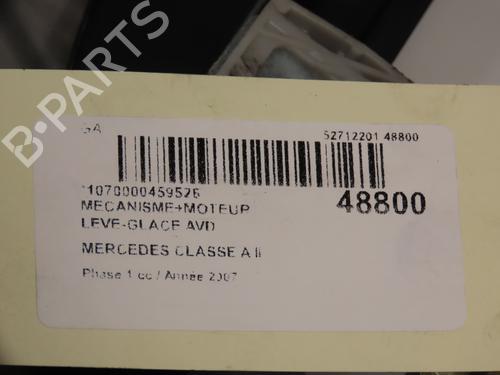 Front right window mechanism MERCEDES-BENZ A-CLASS (W169) A 180 (169.032, 169.332) | BP17452845C23 