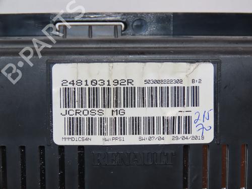 Instrument cluster RENAULT SCÉNIC III (JZ0/1_) 1.2 TCe | BP18452126C47