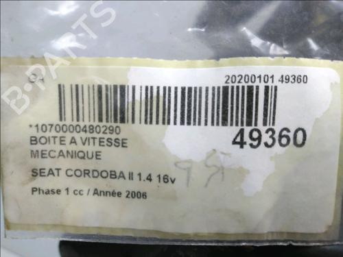 Used Gearbox SEAT CORDOBA (6L2) 1.4 16V (86 hp) 23172682