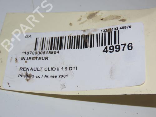 Used Injector RENAULT CLIO II (BB_, CB_) 1.9 dTi (B/CB0U) (80 hp) 23171563