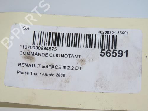 Steering column stalk RENAULT ESPACE III (JE0_) 2.2 D | BP31302720I23 