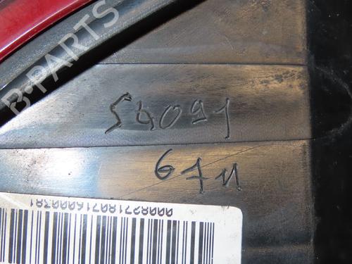 Right taillight RENAULT CLIO IV (BH_) 1.5 dCi 75 | BP28832713C35