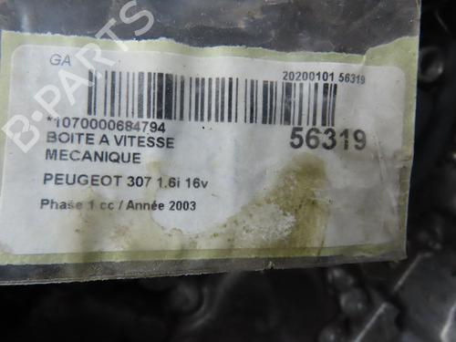 Gearbox PEUGEOT 307 (3A/C) 1.6 16V | BP31843279M3 