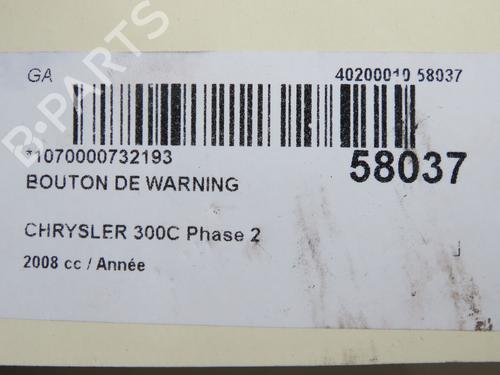 Warning switch CHRYSLER 300C Touring (LX, LE) 3.0 CRD | BP36682275I22 - Image 5