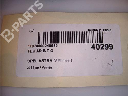 Left tailgate light OPEL ASTRA J (P10) 1.7 CDTI (68) | BP11921512C79 