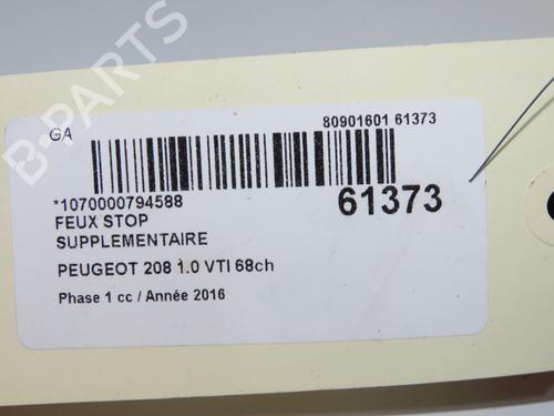 Used Third brake light Third brake light PEUGEOT 208 I (CA_, CC_) 1.0 VTi (68 hp) 40615364 40615364