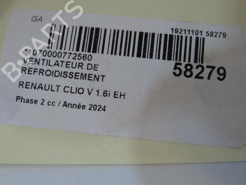 Radiator fan RENAULT CLIO V (B7_) 1.6 E-TECH 140 (B7MU) | BP36510837M35 - Image 6