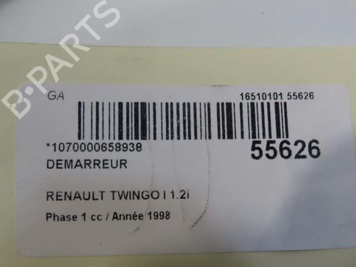 Used Starter RENAULT TWINGO I (C06_) 1.2 (C066, C068) (58 hp) 29379877