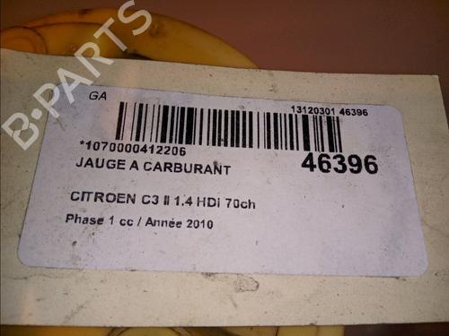 Used Fuel pump Fuel pump CITROËN C3 II (SC_) 1.4 HDi 70 (SC8HZC, SC8HR0, SC8HP4) (68 hp) 14874404 14874404