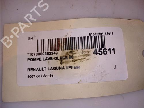 Used Washer pump RENAULT LAGUNA II Grandtour (KG0/1_) 2.0 dCi (KG1T) (150 hp) 14881714